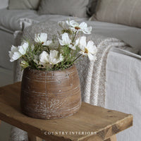 Stanton Stoneware Vase - Low