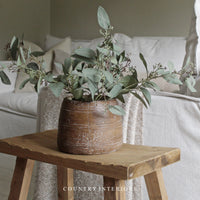 Stanton Stoneware Vase - Low