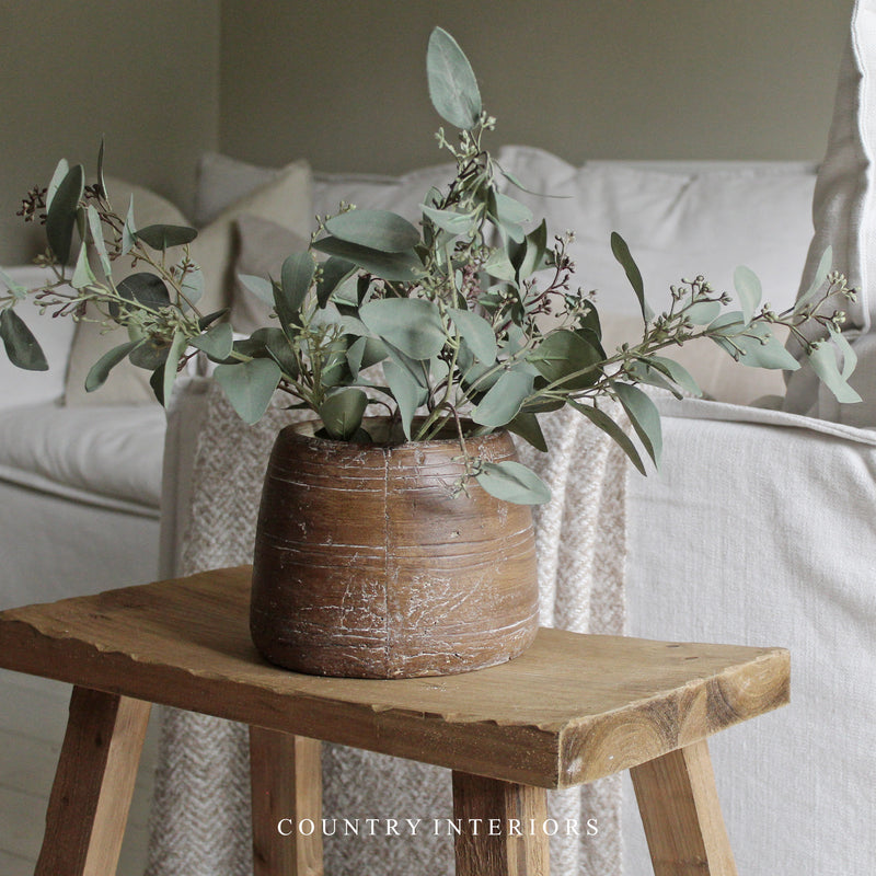 Stanton Stoneware Vase - Low