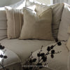 Crown Cushion in Ecru - 50x50cm