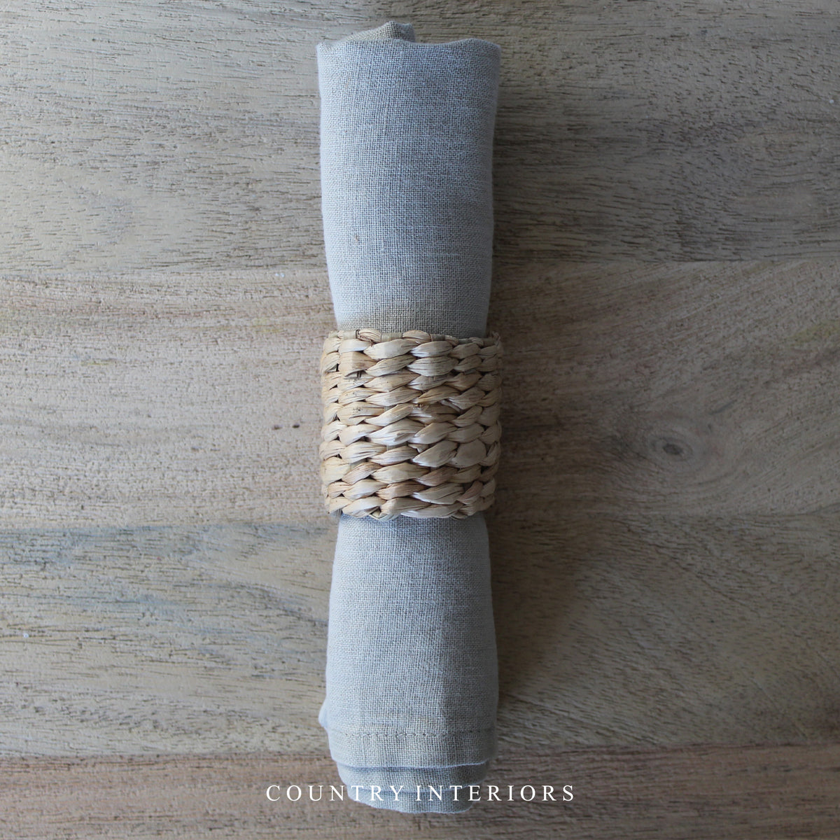 Braided Napkin Ring - Set of Two