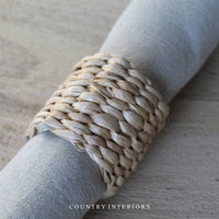 Braided Napkin Ring - Set of Two