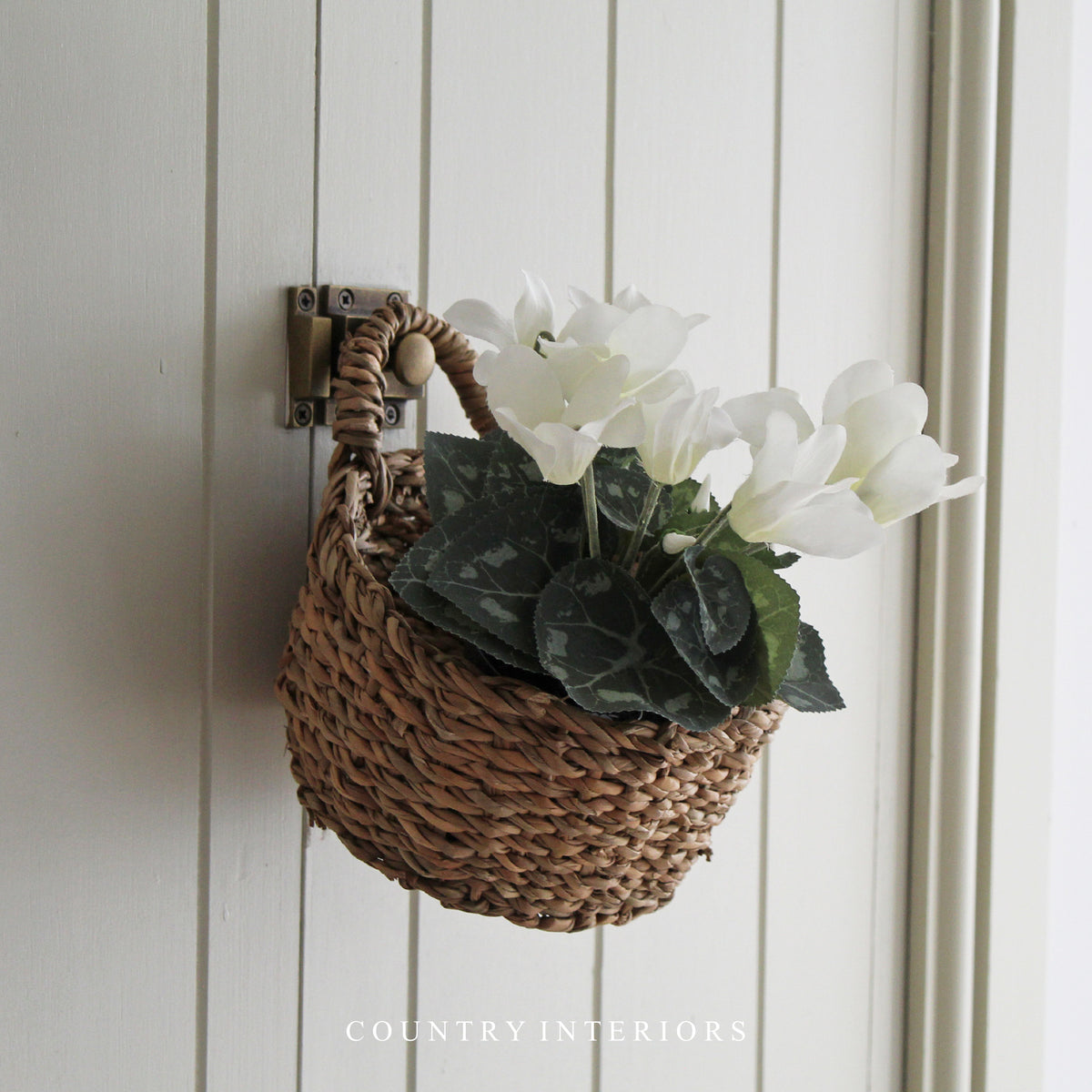 Set of Two Wall Hanging Baskets