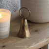 Forged Brass Bell Candle Snuffer