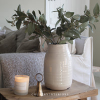 Soft Green Seeded Eucalyptus Spray -  67cm