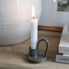 Stoneware Candle Holder - Tawny Speckled