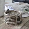 Six Piece Coaster Set & Holder - Various Colours