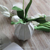 Set of Three White Tulip Stems - 30cm