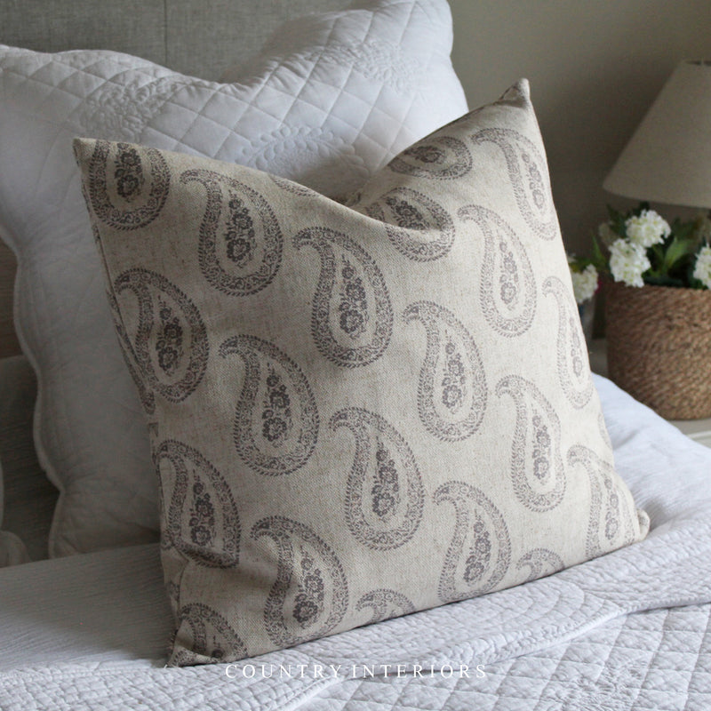 Classic Paisley Cushion Feather Inner