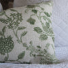 Rectangular Country Floral Cushion Feather Inner