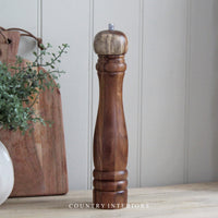 Large Acacia Pepper Mill