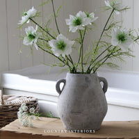 Faux Nigella Spray White - 65cm