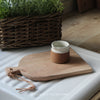 Curved Acacia Chopping / Serving Board