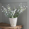 Cream Blossom Spray - 45cm