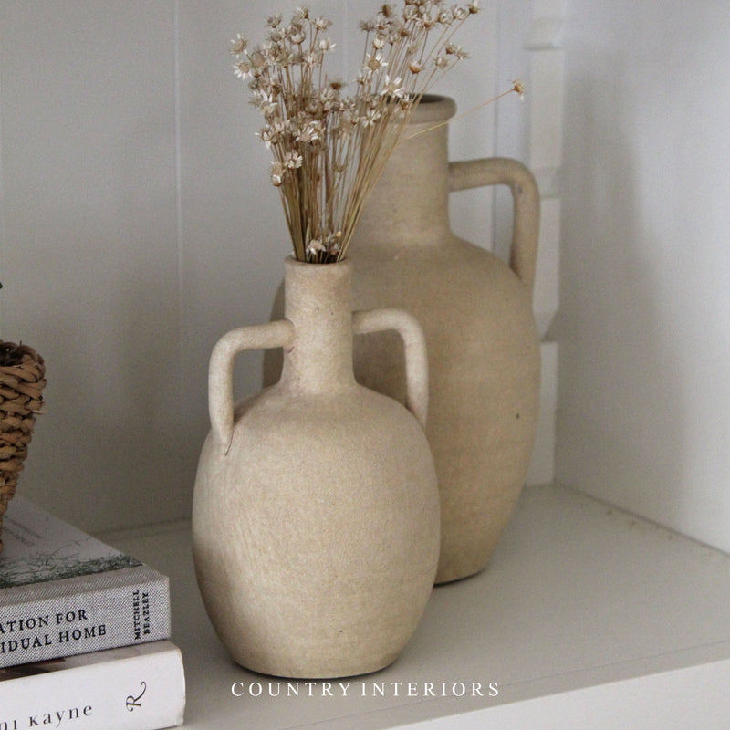 Mya Terracotta Vase - Two Colour Options