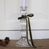 Florence Glass Candle Holder - 20cm