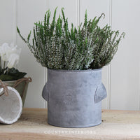 Kew Zinc Plant Pot - Round