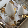 Gold Leaf & White Berry Garland