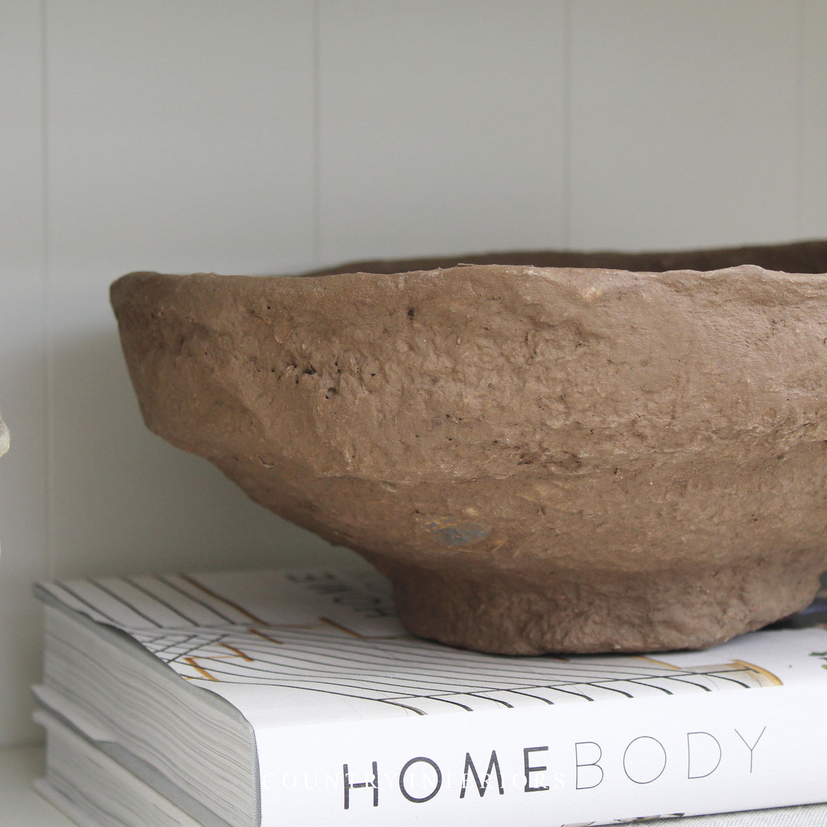 Decorative Bowl in Mud - Medium