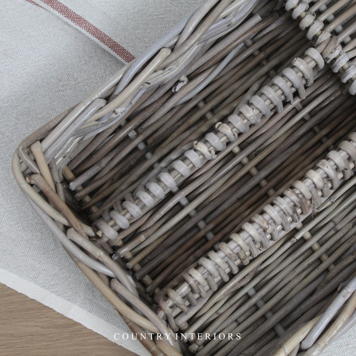 Rattan Cutlery Tray