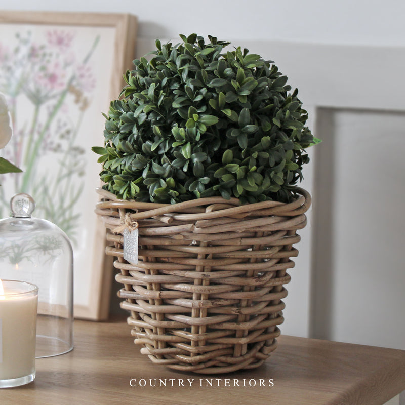 Faux Boxwood Ball - 17cm
