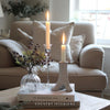 Ceramic Tree Trunk Candle Holder - Two Sizes
