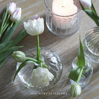 Ella Ribbed Bud Vase - 12 x 8cm