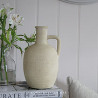 Melanie Vase in Sand - 23.5cm