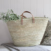 Large Basket Bag - Two Handle Options