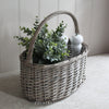 Oval Basket with Handle