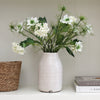 Faux Nigella Spray White - 65cm