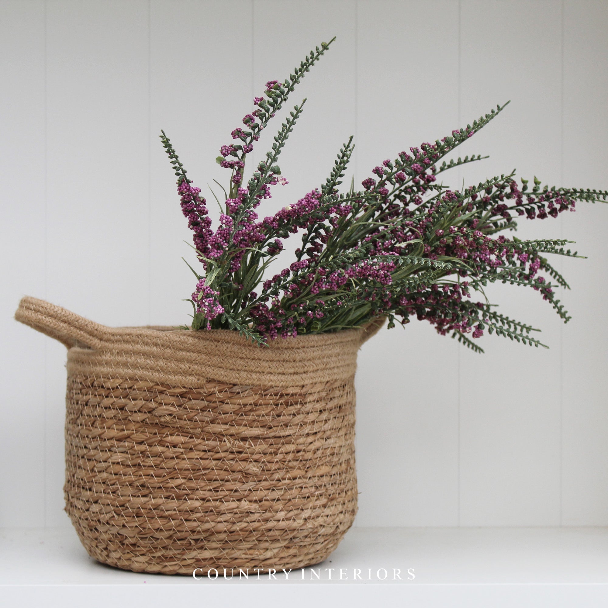 Faux Salvia Spray Pink - 54cm