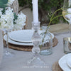 Florence Glass Candle Holder - 20cm