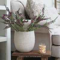 Faux Salvia Spray Pink - 54cm