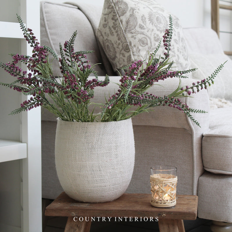 Faux Salvia Spray Pink - 54cm