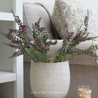 Faux Salvia Spray Pink - 54cm