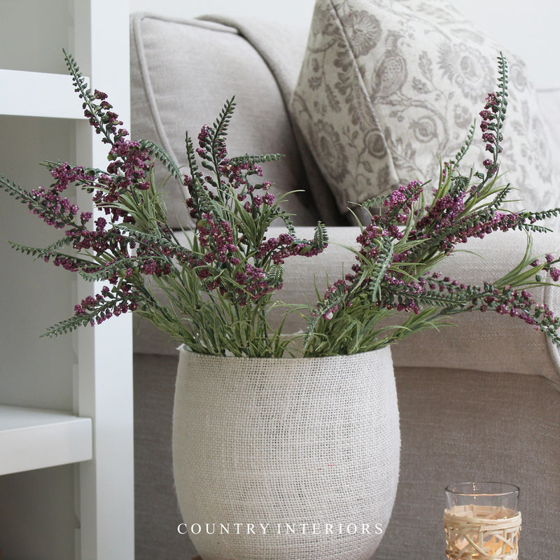 Faux Salvia Spray Pink - 54cm