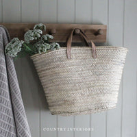 Large Basket Bag - Two Handle Options