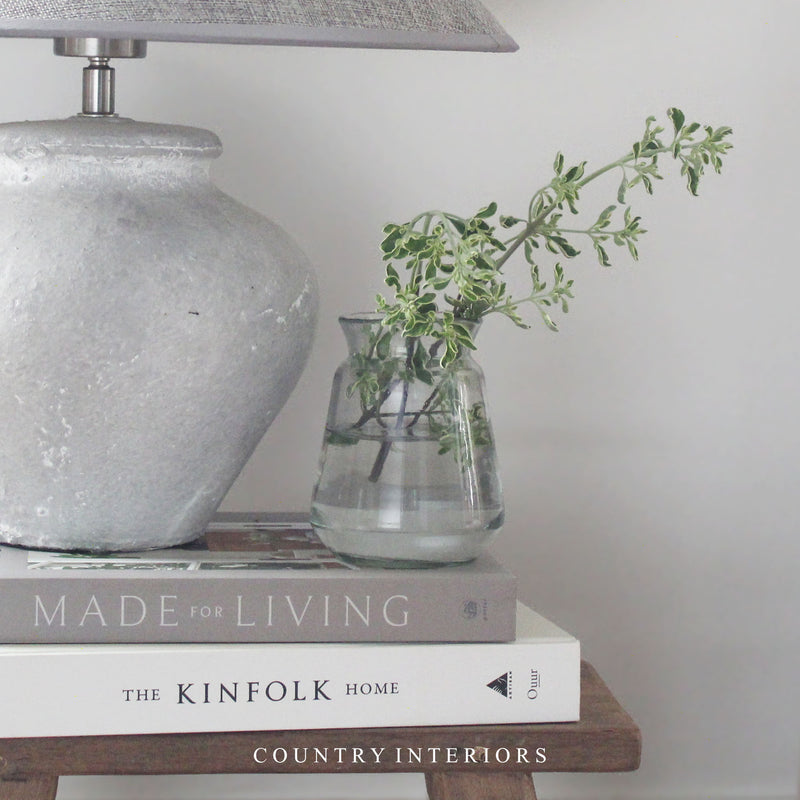 Elegant Glass Bud Vase - 11cm