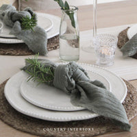 Set of Two Woven Jute Placemats - 35cm