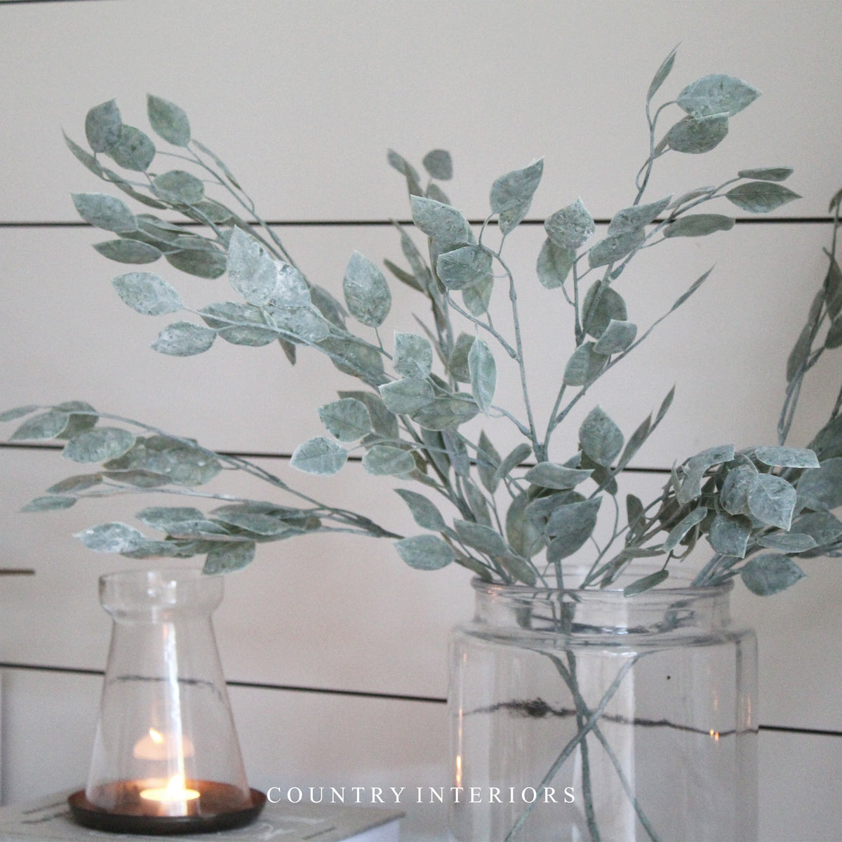 Dusty Green Eucalyptus Spray - 75cm