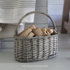 Oval Basket with Handle