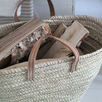 Large Basket Bag - Two Handle Options