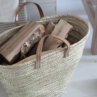 Large Basket Bag - Two Handle Options