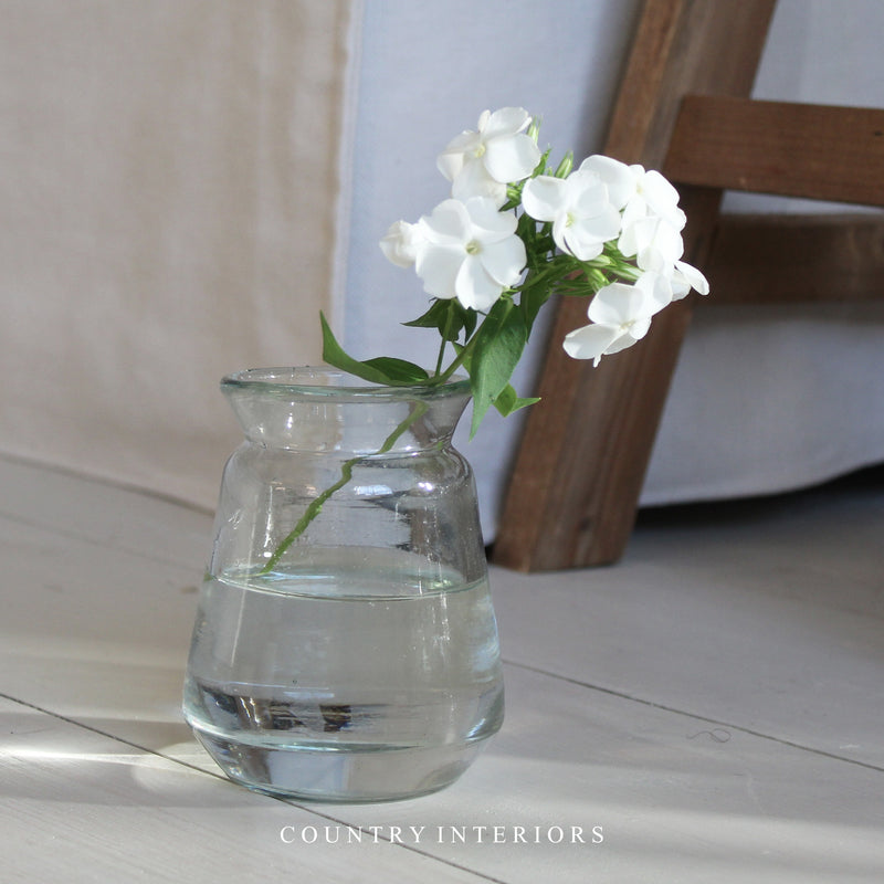 Elegant Glass Bud Vase - 11cm