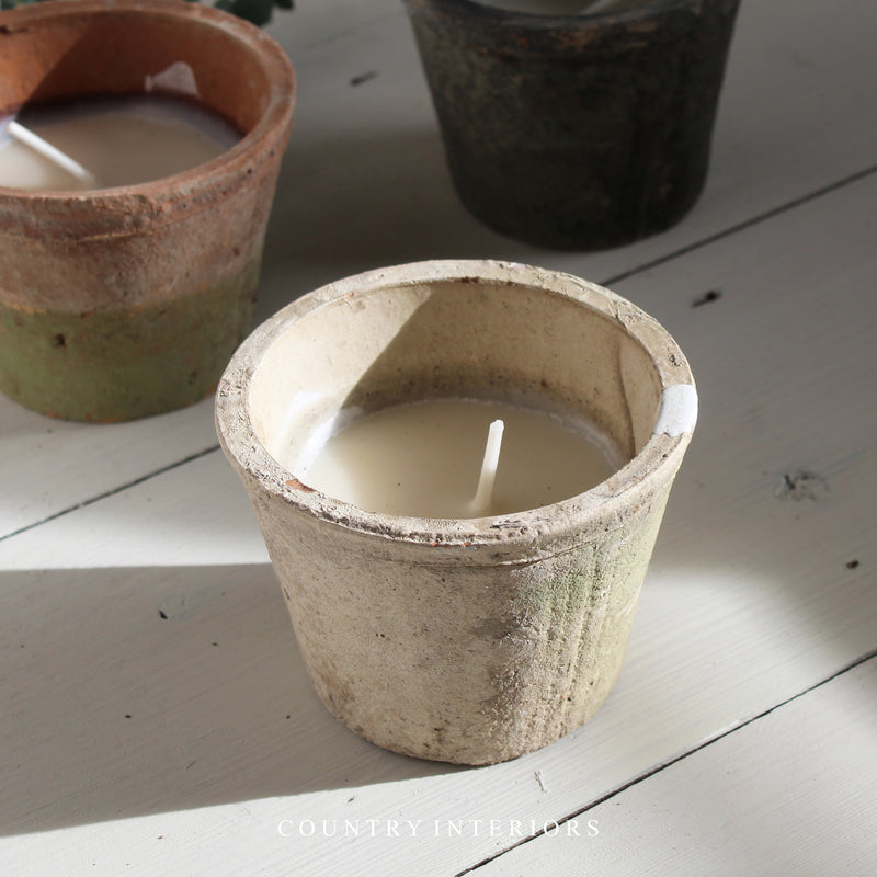 Bibury Terracotta Candles - Three Colours