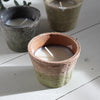 Bibury Terracotta Candles - Three Colours