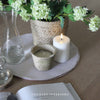 LED Pillar Candle in White - Two Sizes