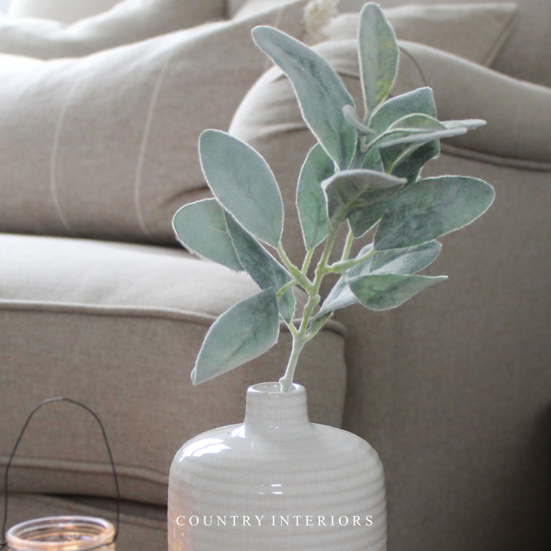 faux lambs ear potted plant Faux Lambs Ear Spray