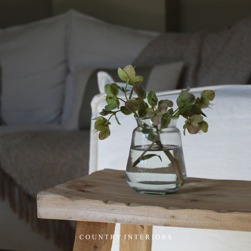 Elegant Glass Bud Vase - 11cm